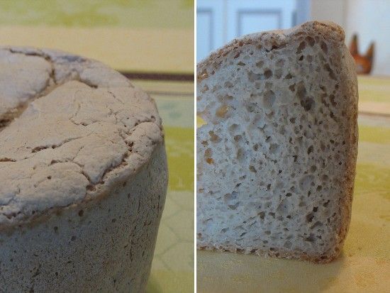 Pain au sarrasin sans gluten et gomme de guar