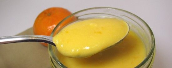 Mandarin curd