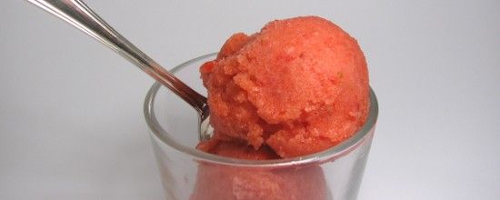 Sorbet fraise