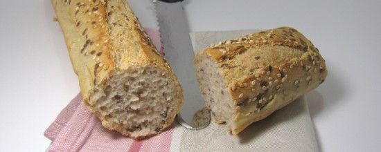 Bagette cereale levain sans gluten