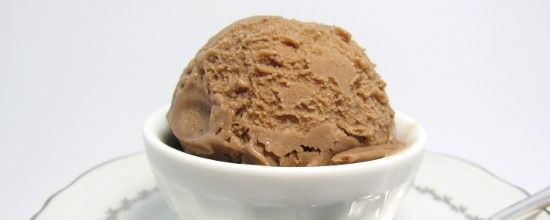 Glace chocolat miel