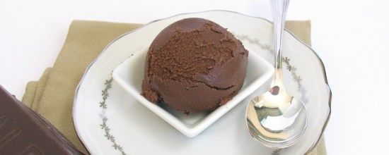 glace chocolat intense