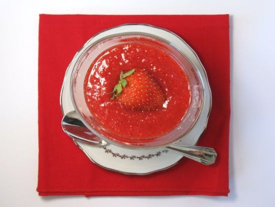 Soupe de fraises