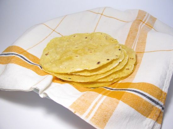 Tortillas mais sans gluten