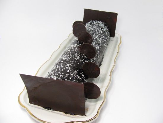 Buche chocolat sans gluten