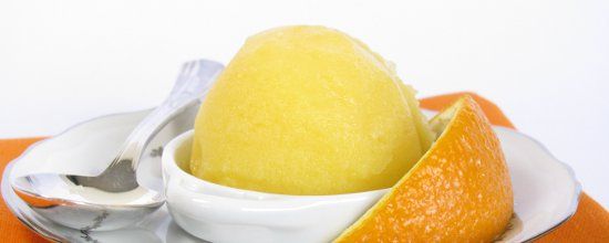 Recette glace orange