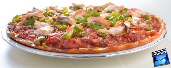 Pizza sans gluten saumon video Pizza sans gluten saumon