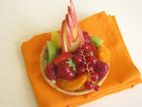 Tarte aux fruits sans gluten