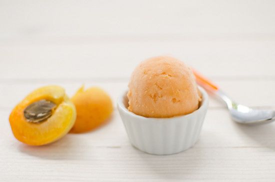 sorbet aux abricots