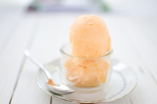 recette sorbet melon sans lactose