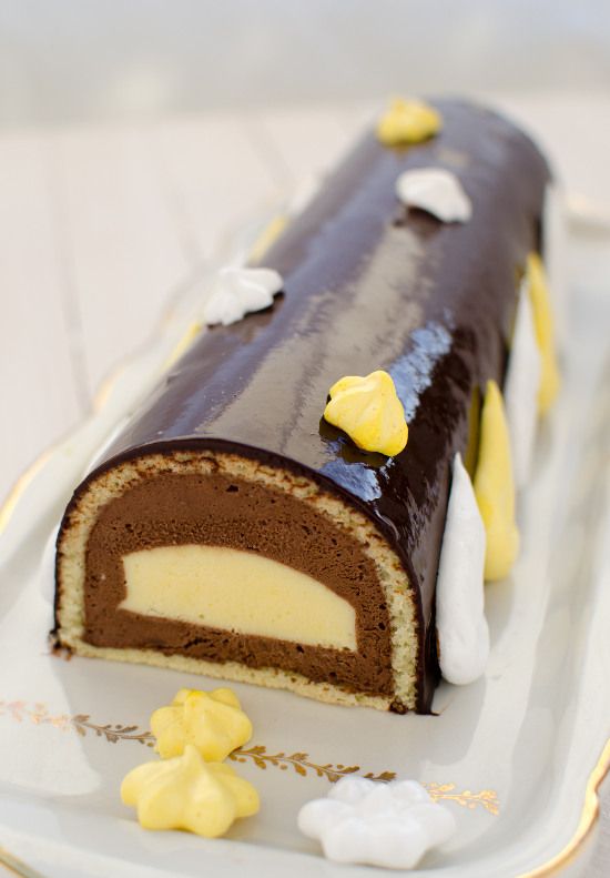 Buche Chocolat Citron Sans Gluten Ni Lactose