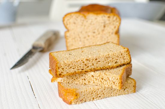 Pain sans gluten paléo à la patate douce