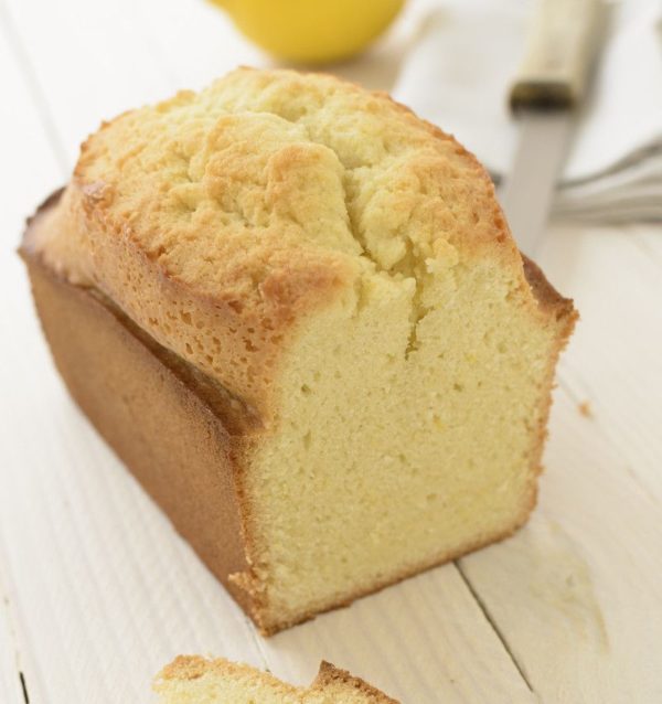 Cake sans gluten au citron bien moelleux