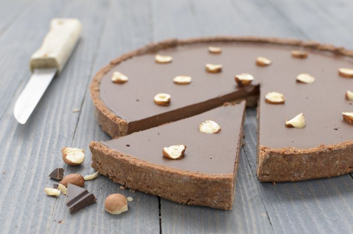 tarte sans gluten chocolat