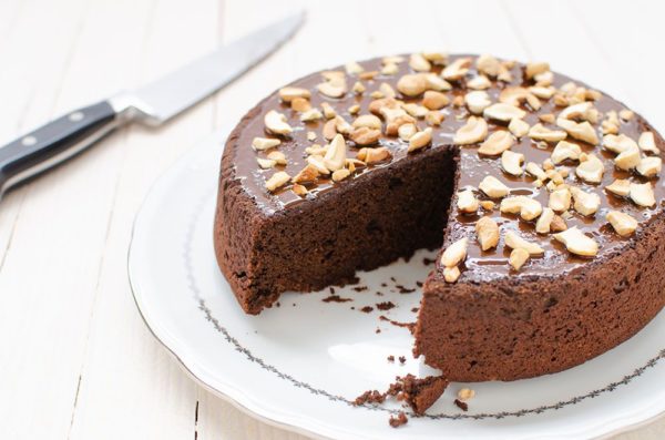 Gâteau chocolat betterave sans gluten