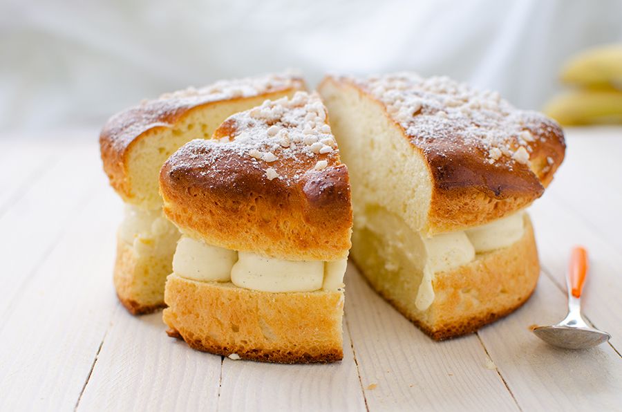 Brioche tropézienne sans gluten