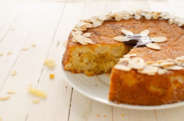 Gâteau poire et gingembre sans gluten